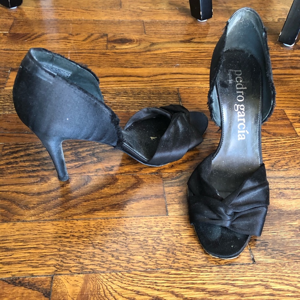 Pedro Garcia black heels